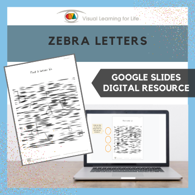 Zebra Letters (Google Slides)