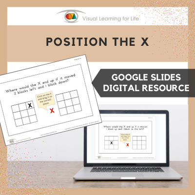 Position the X (Google Slides)