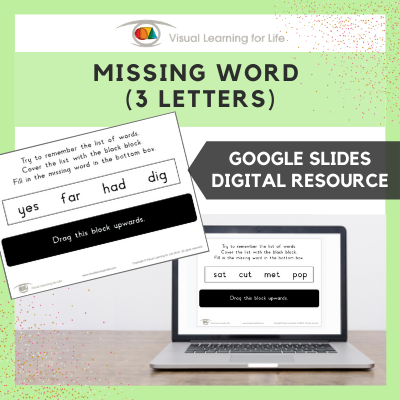 Missing Word (3 Letters) (Google Slides)
