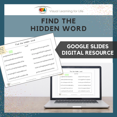 Find the Hidden Word (Google Slides)