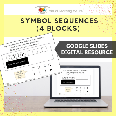 Symbol Sequences - 4 Blocks (Google Slides)