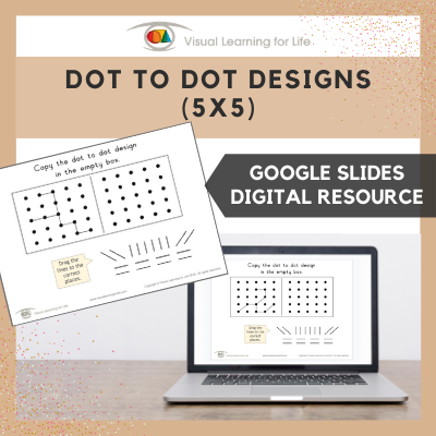 Dot to Dot Designs (5x5) (Google Slides)