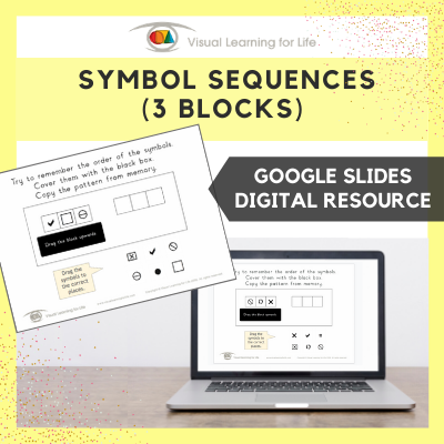 Symbol Sequences - 3 Blocks (Google Slides)