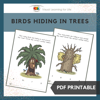 Birds Hiding in Tree