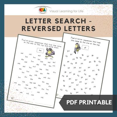 Letter Search–Reversed Letters
