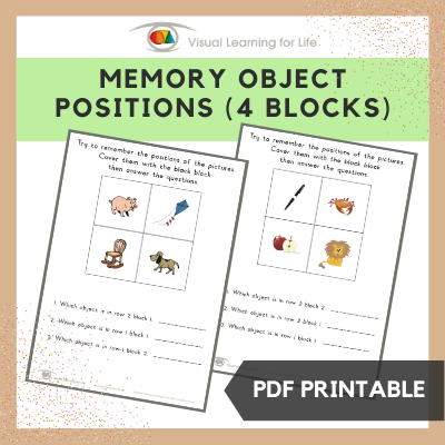 Object Block Positions (4 Blocks)