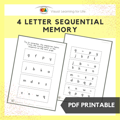 4 Letter Sequential Memory