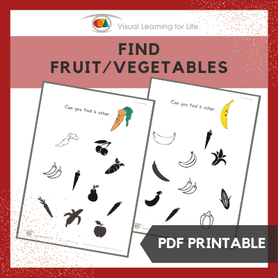 Find Fruit-Vegetables