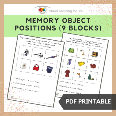 Object Block Positions (9 Blocks)