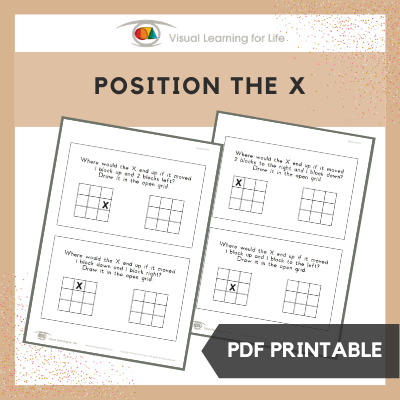 Position the X