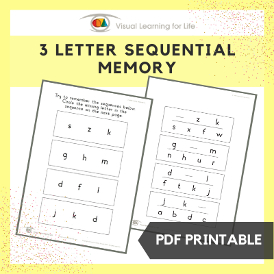 3 Letter Sequential Memory