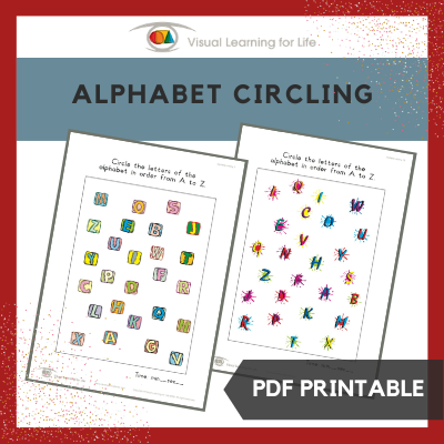 Alphabet Circling