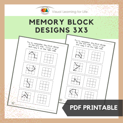 Memory Block Designs (3x3)