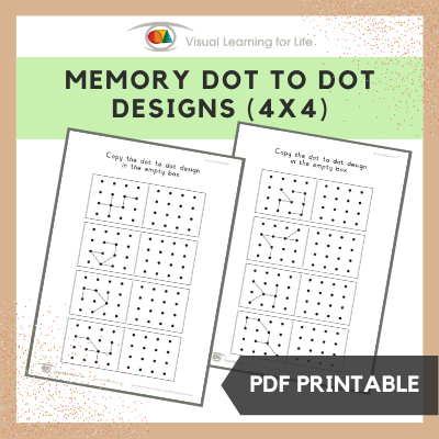Memory Dot Designs (4x4)