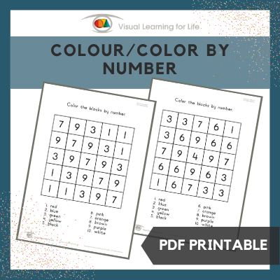 Colour/Color by Number