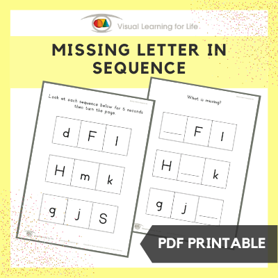 Missing Letter in Sequence