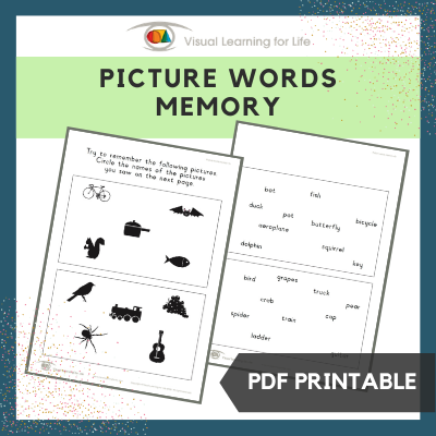 Picture Words Memory
