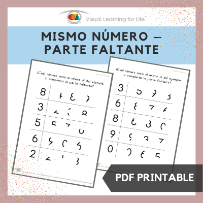 Mismo Número – Parte Faltante