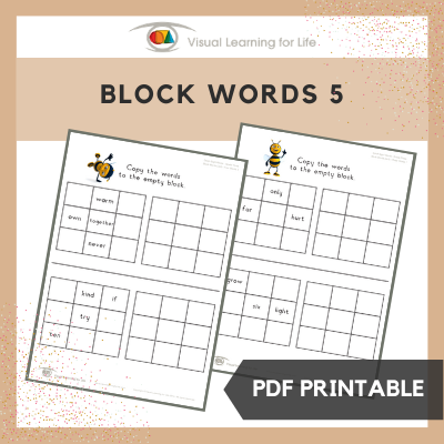 Block Words 5