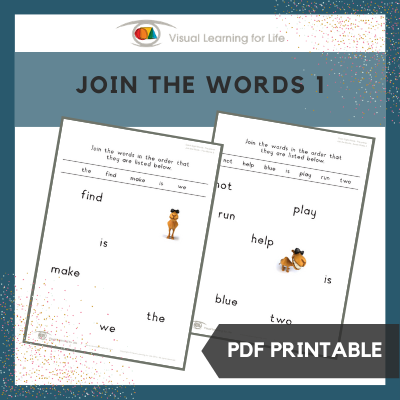 Join the Words 1