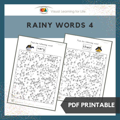 Rainy Words 4