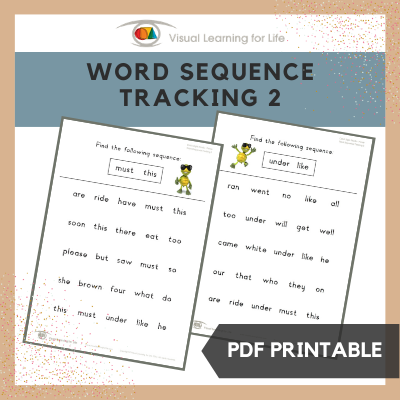 Word Sequence Tracking 2