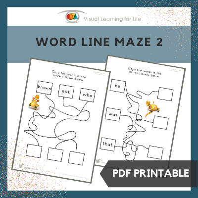 Word Line Maze 2