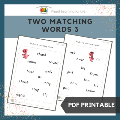Two Matching Words 3