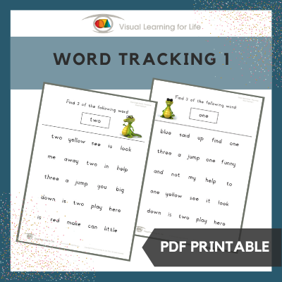 Word Tracking 1