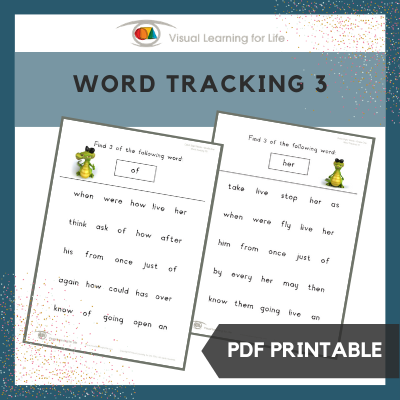 Word Tracking 3