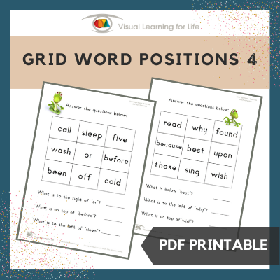Grid Word Positions 4