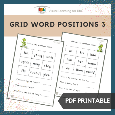 Grid Word Positions 3