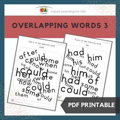 Overlapping Words 3