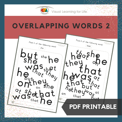 Overlapping Words 2
