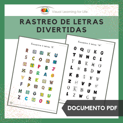 Rastreo de Letras Divertidas