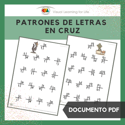 Patrones de Letras en Cruz