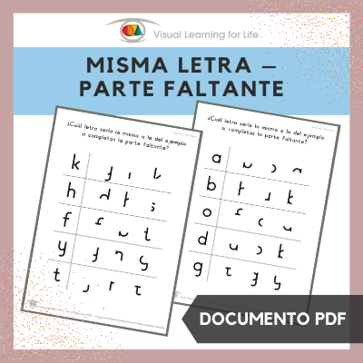Misma Letra – Parte Faltante