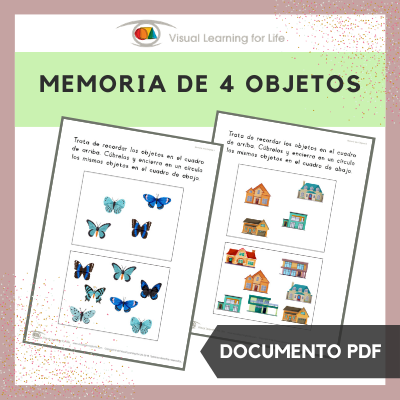 Memoria de 4 Objetos