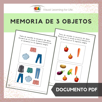 Memoria de 3 Objetos