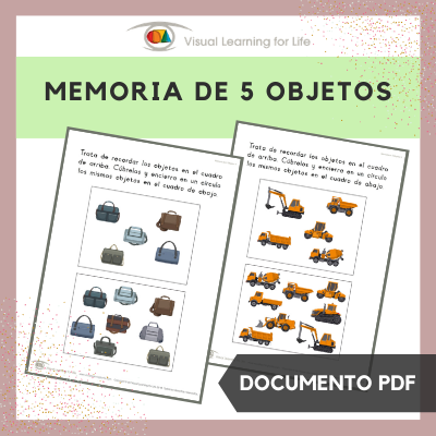 Memoria de 5 Objetos