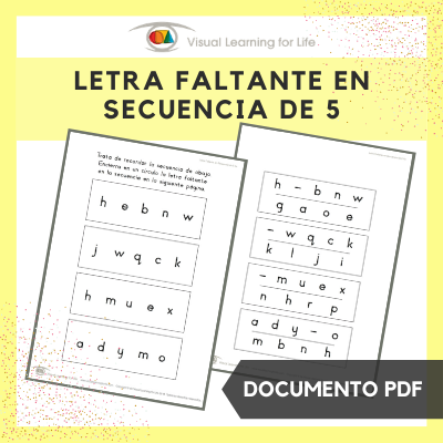 Letra Faltante en Secuencia de 5