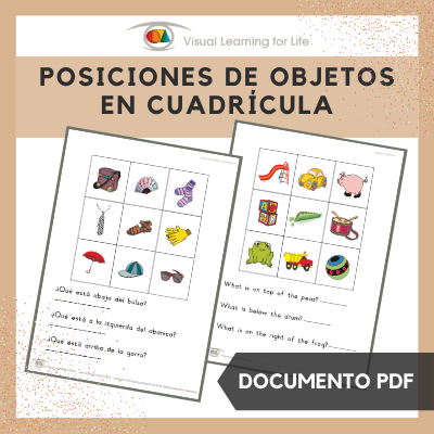 Posiciones de Objetos en Cuadrícula