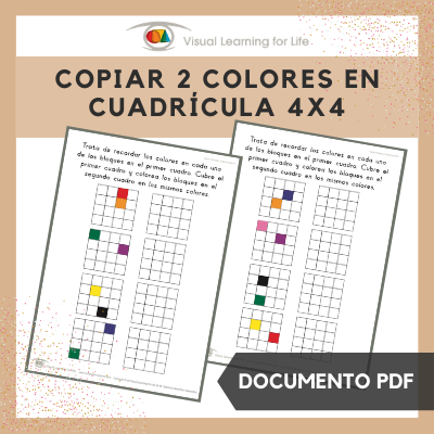 Copiar 2 Colores en Cuadrícula 4x4