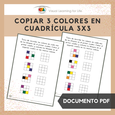 Copiar 3 Colores en Cuadrícula 3x3