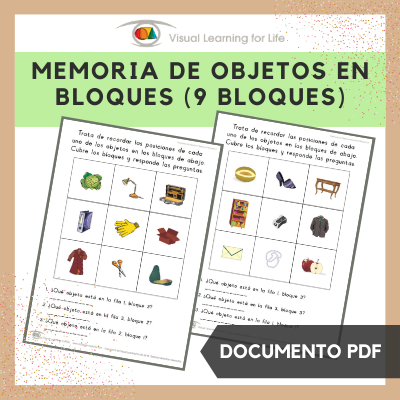 Memoria de Objetos en Bloques (9 Bloques)