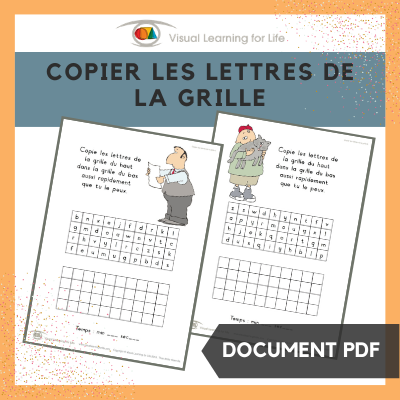 Copier les lettres de la grille