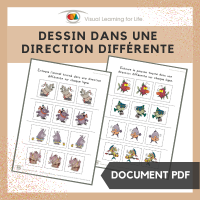 Dessin dans une direction différente