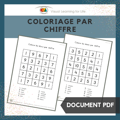 Coloriage par chiffres