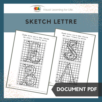 Sketch lettre