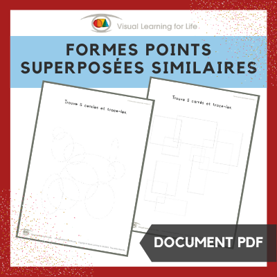 Formes points superposées similaires